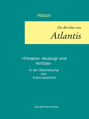 cover image of Die Berichte von Atlantis